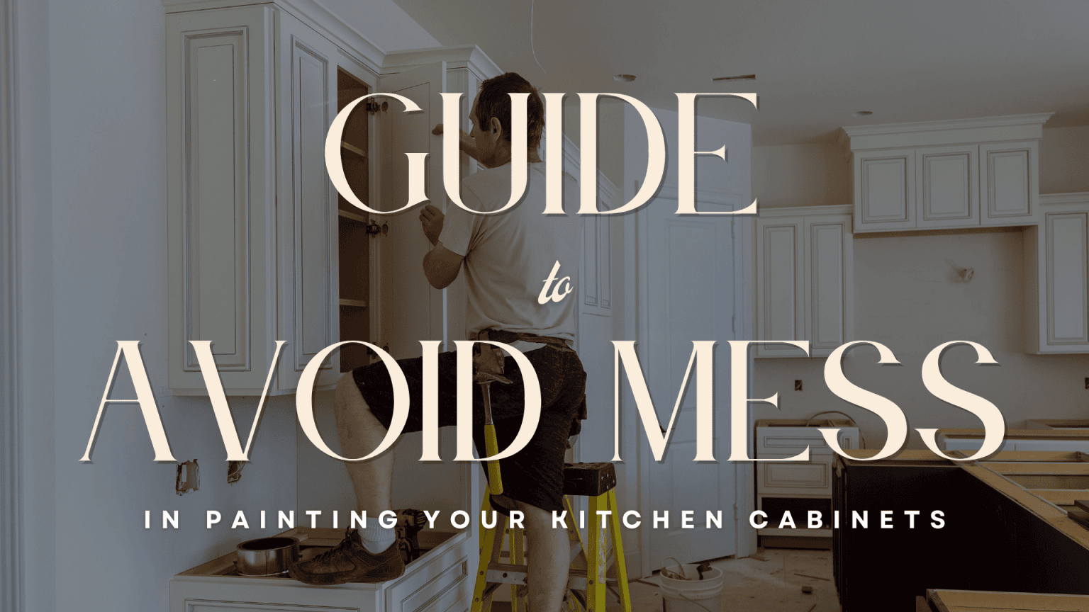 Guide To Avoid Mess In Painting Your Kitchen Cabinets in Ponca City, OK ...