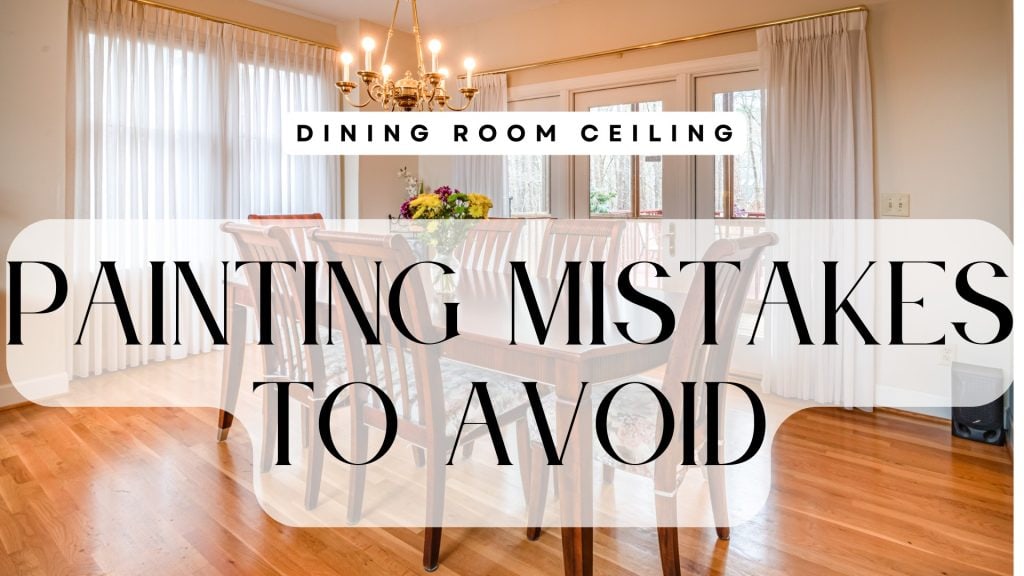2025-08-02 Watermark Painting & Drywall Dining Room Ceiling Painting Mistakes To Avoid In Ponca City, OK